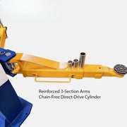 11,000 lb heavy-duty 2-post car lift, view 4