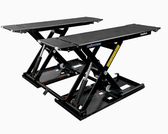 5,000 lb portable low-rise scissor lift