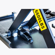 Low and mid-rise scissor car lift, view 4