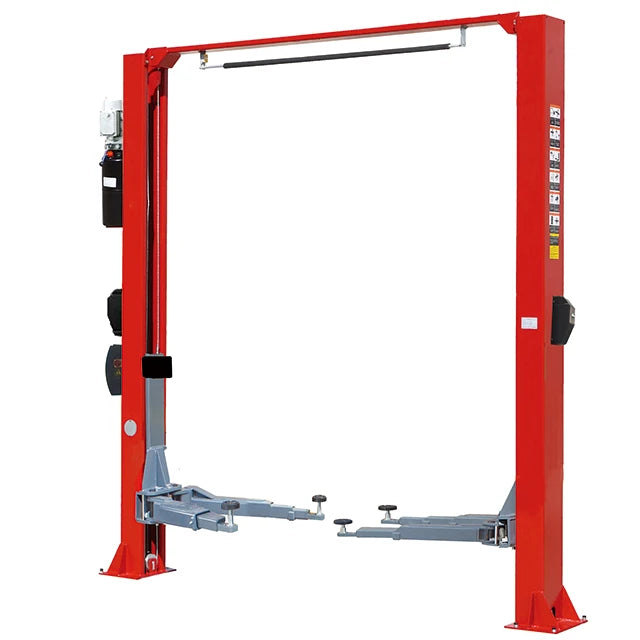 Clear-floor 2-post car lift, view 4
