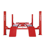 8,800 lb 4-post service lift with rolling jacks