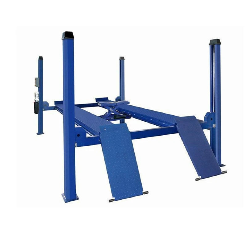 8,800 lb 4-post lift with built-in jack, view 4