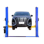Floor-plate 2-post car lift, view 2